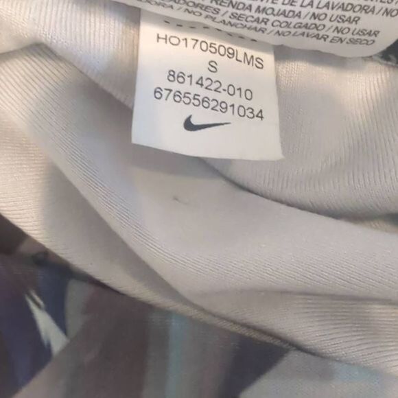 Nike‎ Dry Fit Leggings Women's Small GreyPower Legend High Rise Training New - Picture 5 of 10